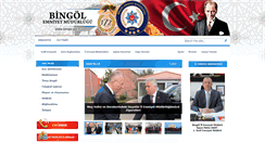 Desktop Screenshot of bingol.pol.tr