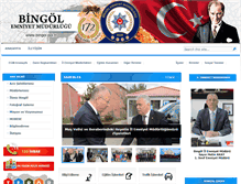 Tablet Screenshot of bingol.pol.tr